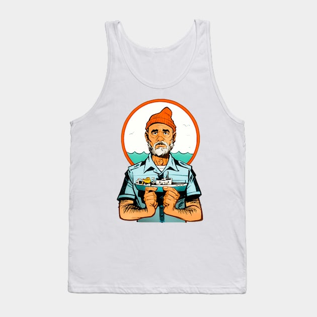 Steve Zissou Tank Top by exhortsurprise